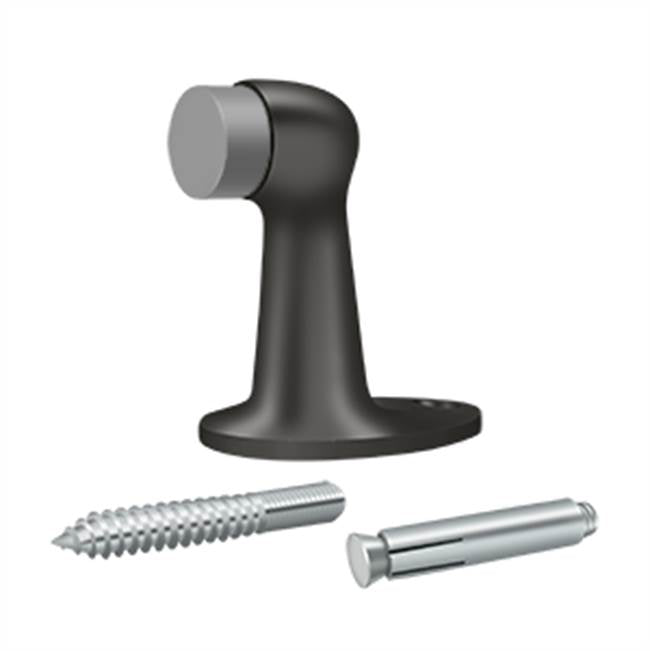 Deltana FDB278 Floor Door Bumper 2-7/8, Solid Brass