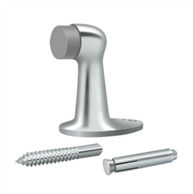 Deltana FDB278 Floor Door Bumper 2-7/8, Solid Brass