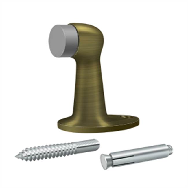 Deltana FDB278 Floor Door Bumper 2-7/8, Solid Brass