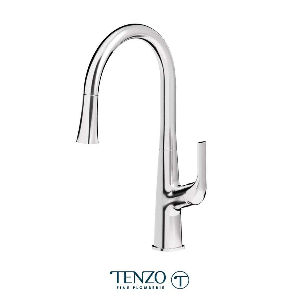 Tenzo FE130 Single-Handle Kitchen Faucet Felicia With Pull-Down & 2-Function Hand Shower