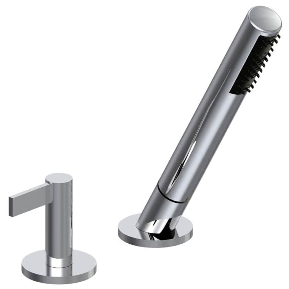 Franz Viegener FV133/J2L.0 Lollipop Lever Deck Mounted Roman Diverter Valve And Handshower Assembly