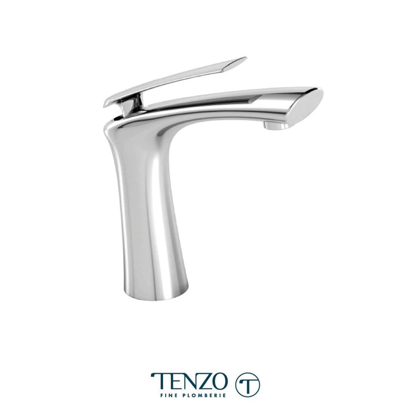 Tenzo FL11-CR Fluvia Single Hole Lavatory Faucet Chrome
