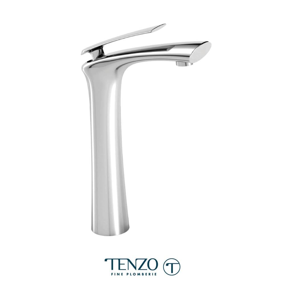Tenzo FL12-CR Fluvia Single Hole Tall Lavatory Faucet Chrome