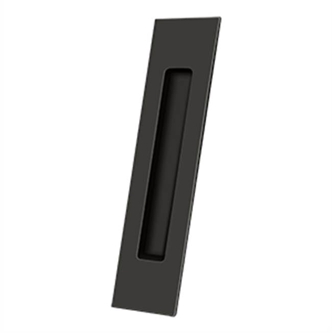 Deltana FP10225 Flush Pull, Rectangular, HD, 10 x 2-1/4 x 1/2, Solid Brass