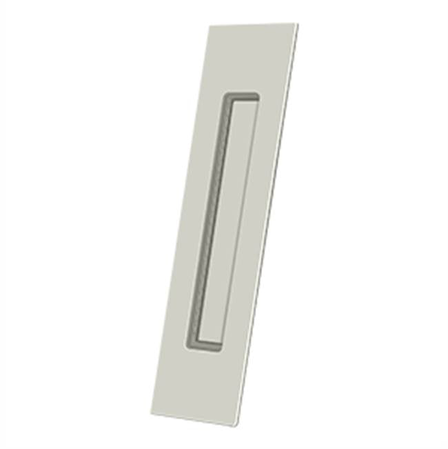 Deltana FP10225 Flush Pull, Rectangular, HD, 10 x 2-1/4 x 1/2, Solid Brass