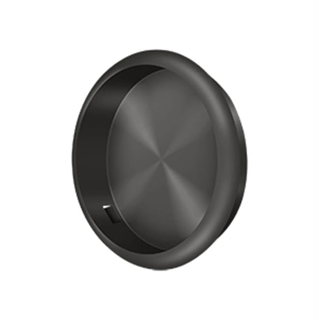 Deltana FP221R Flush Pull, Round, 2-1/2 Diam.