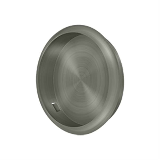 Deltana FP221R Flush Pull, Round, 2-1/2 Diam.
