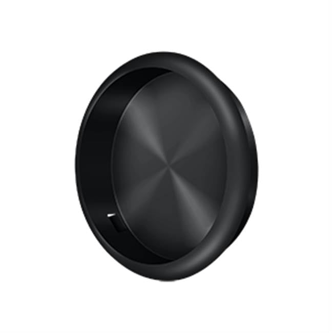 Deltana FP221R Flush Pull, Round, 2-1/2 Diam.