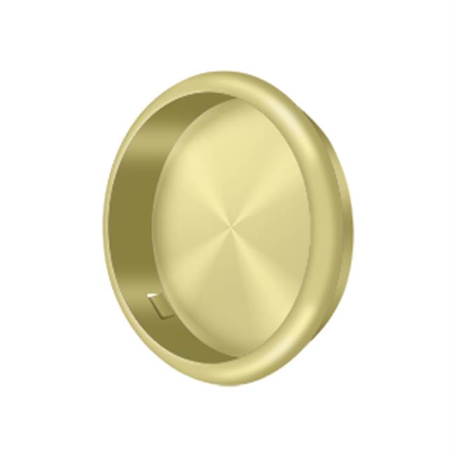 Deltana FP221R Flush Pull, Round, 2-1/2 Diam.