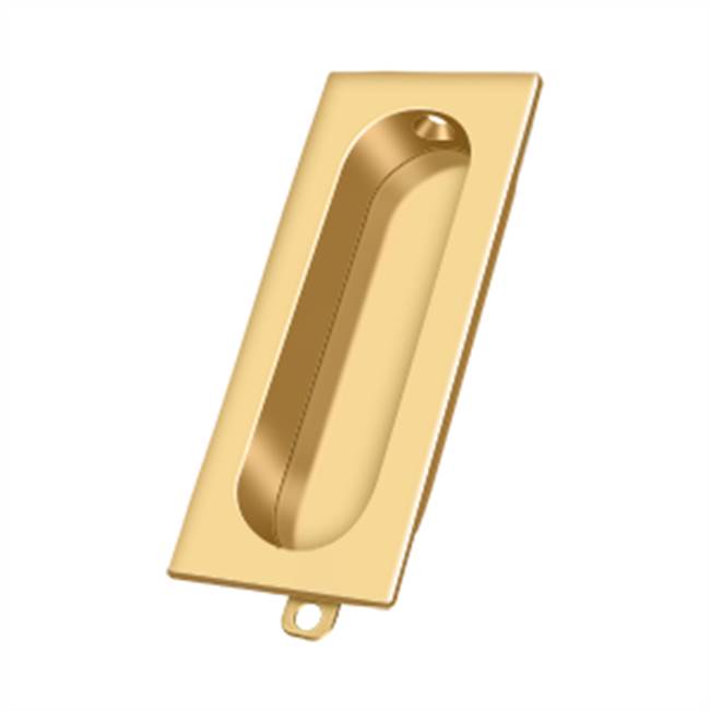 Deltana FP222 Flush Pull, Rectangle, 3-1/8 x 1-3/8 x 1/2 - Parent