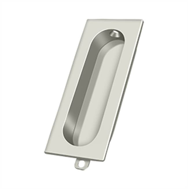 Deltana FP222 Flush Pull, Rectangle, 3-1/8 x 1-3/8 x 1/2