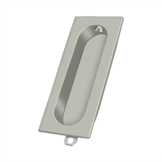 Deltana FP222 Flush Pull, Rectangle, 3-1/8 x 1-3/8 x 1/2