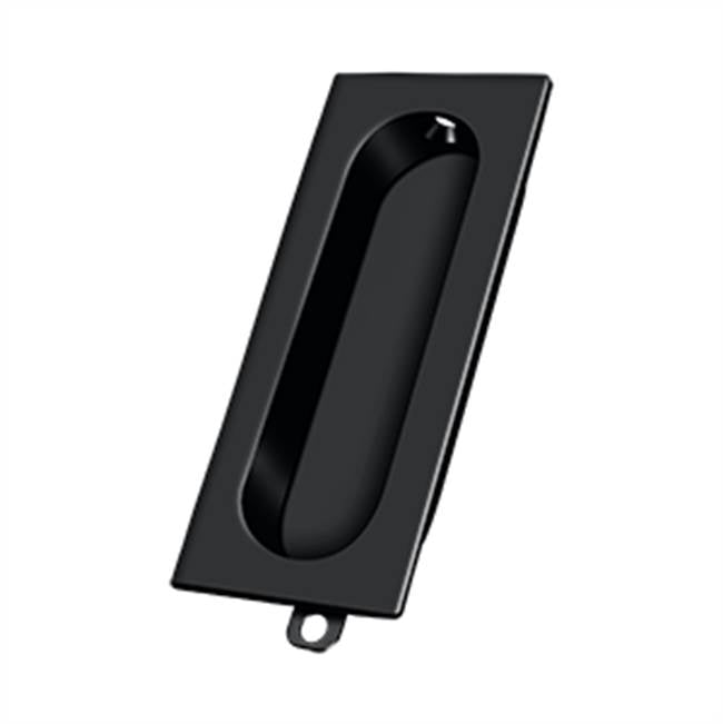 Deltana FP222 Flush Pull, Rectangle, 3-1/8 x 1-3/8 x 1/2
