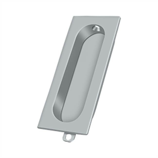Deltana FP222 Flush Pull, Rectangle, 3-1/8 x 1-3/8 x 1/2