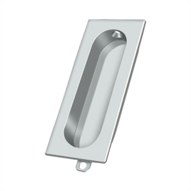 Deltana FP222 Flush Pull, Rectangle, 3-1/8 x 1-3/8 x 1/2