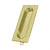 Deltana FP222 Flush Pull, Rectangle, 3-1/8 x 1-3/8 x 1/2