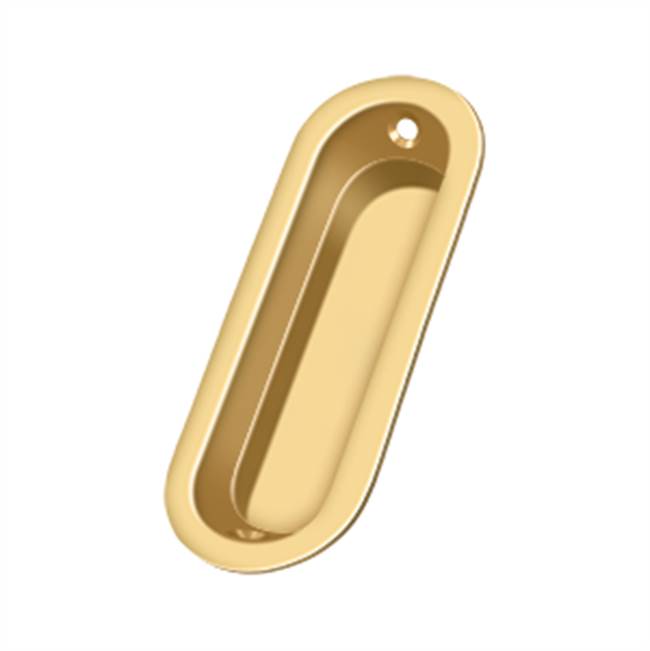 Deltana FP223 Flush Pull, Oblong, 3-1/2 x 1-1/4 x 3/8 - Parent