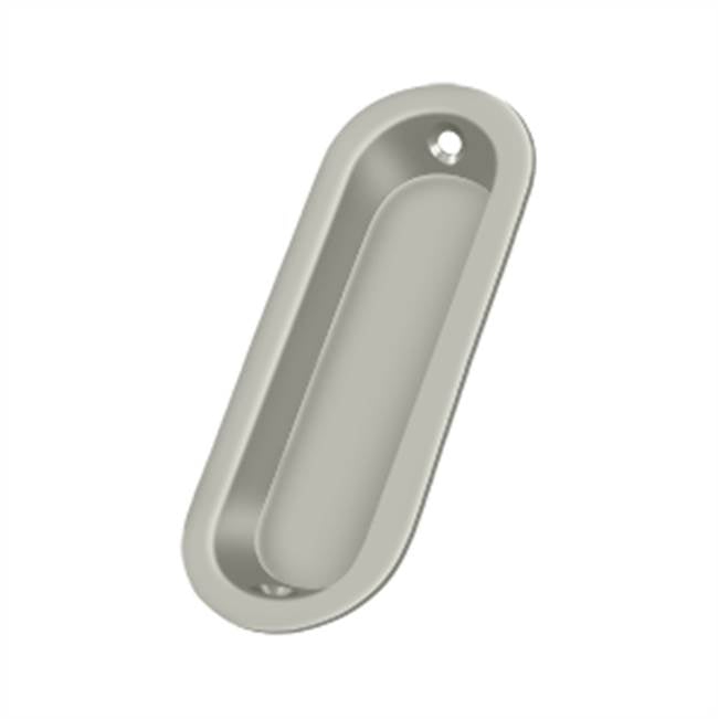 Deltana FP223 Flush Pull, Oblong, 3-1/2 x 1-1/4 x 3/8
