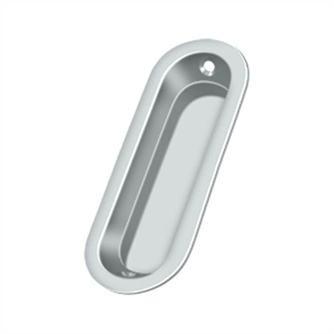Deltana FP223 Flush Pull, Oblong, 3-1/2 x 1-1/4 x 3/8