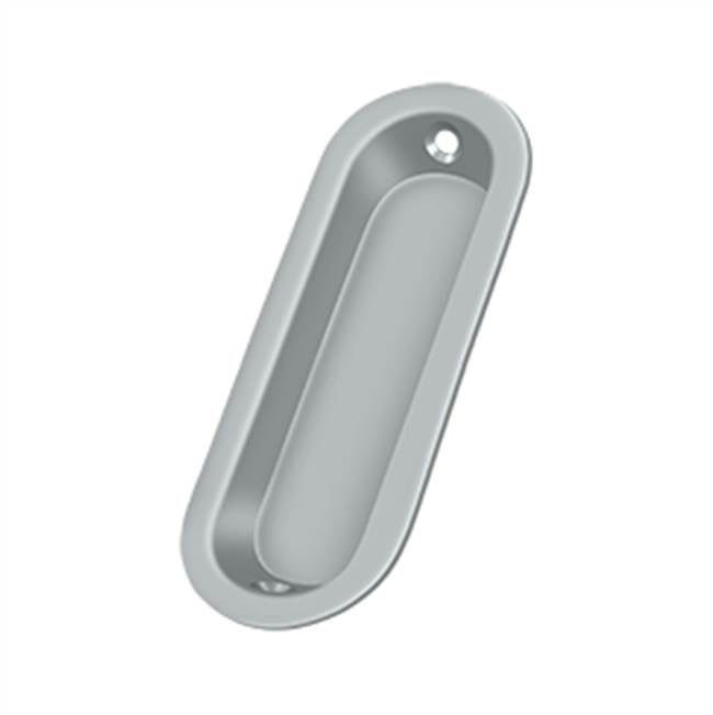 Deltana FP223 Flush Pull, Oblong, 3-1/2 x 1-1/4 x 3/8