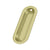 Deltana FP223 Flush Pull, Oblong, 3-1/2 x 1-1/4 x 3/8