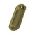 Deltana FP223 Flush Pull, Oblong, 3-1/2 x 1-1/4 x 3/8