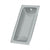 Deltana FP227 Flush Pull, Large, 3-5/8 x 1-3/4 x 1/2
