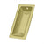 Deltana FP227 Flush Pull, Large, 3-5/8 x 1-3/4 x 1/2