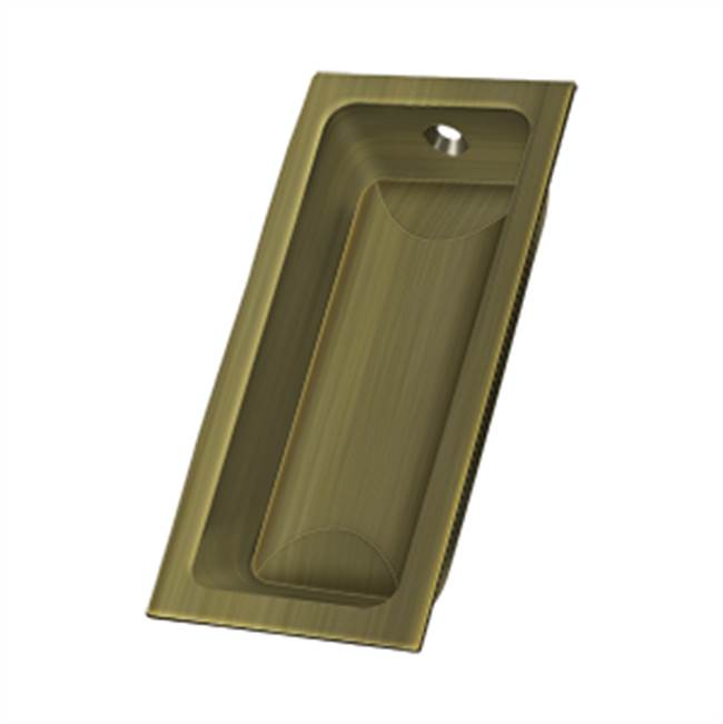 Deltana FP227 Flush Pull, Large, 3-5/8 x 1-3/4 x 1/2