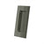 Deltana FP40 Flush Pull, Rectangular, HD, 4 x 1-7/8 x 7/16, Solid Brass