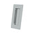 Deltana FP40 Flush Pull, Rectangular, HD, 4 x 1-7/8 x 7/16, Solid Brass