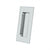Deltana FP40 Flush Pull, Rectangular, HD, 4 x 1-7/8 x 7/16, Solid Brass