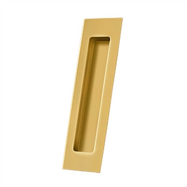 Deltana FP7178 Flush Pull, Rectangular, HD, 7 x 1-7/8 x 3/8, Solid Brass - Parent