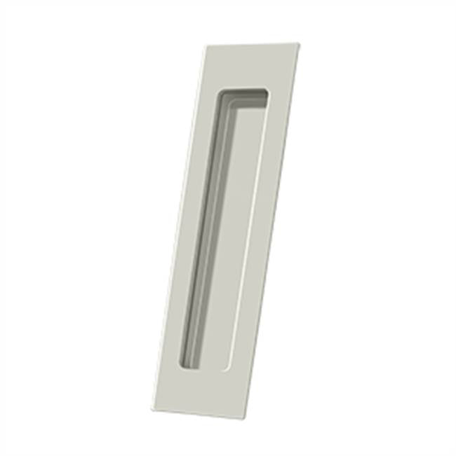 Deltana FP7178 Flush Pull, Rectangular, HD, 7 x 1-7/8 x 3/8, Solid Brass