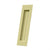 Deltana FP7178 Flush Pull, Rectangular, HD, 7 x 1-7/8 x 3/8, Solid Brass