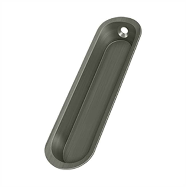 Deltana FP828 Flush Pull, 4 x 1 x 1/2