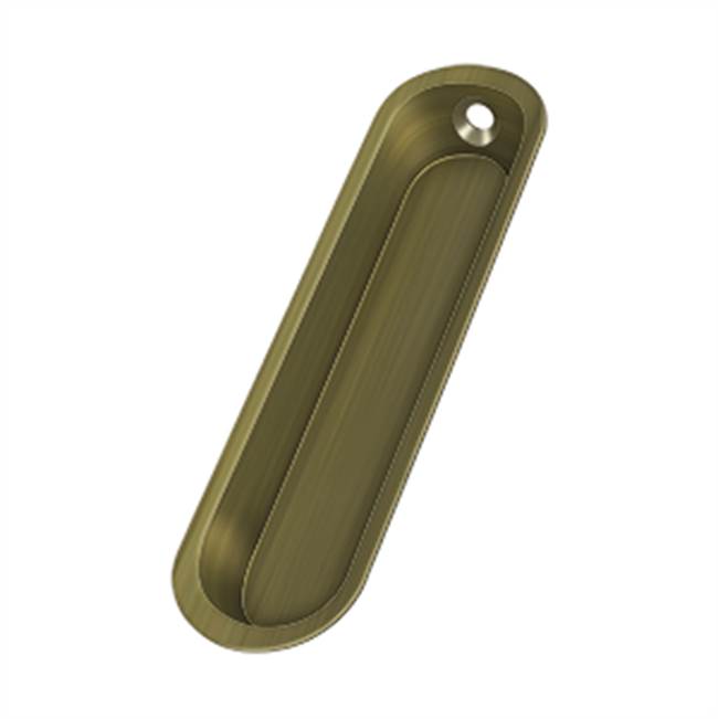 Deltana FP828 Flush Pull, 4 x 1 x 1/2