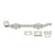Deltana FPG10 10 Surface Bolt With  Off-set, HD