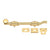 Deltana FPG10 10 Surface Bolt With  Off-set, HD