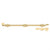 Deltana FPG 26 Surface Bolt With  Off-set, HD