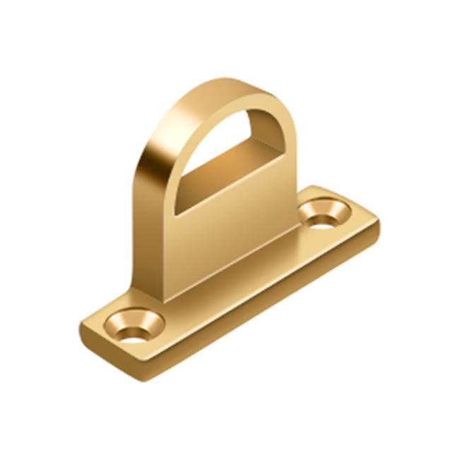 Deltana FPGHDB Offset Heavy Duty Strike for HD Bolt, Solid Brass - Parent