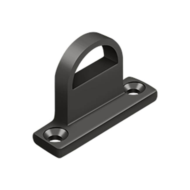 Deltana FPGHDB Offset Heavy Duty Strike for HD Bolt, Solid Brass