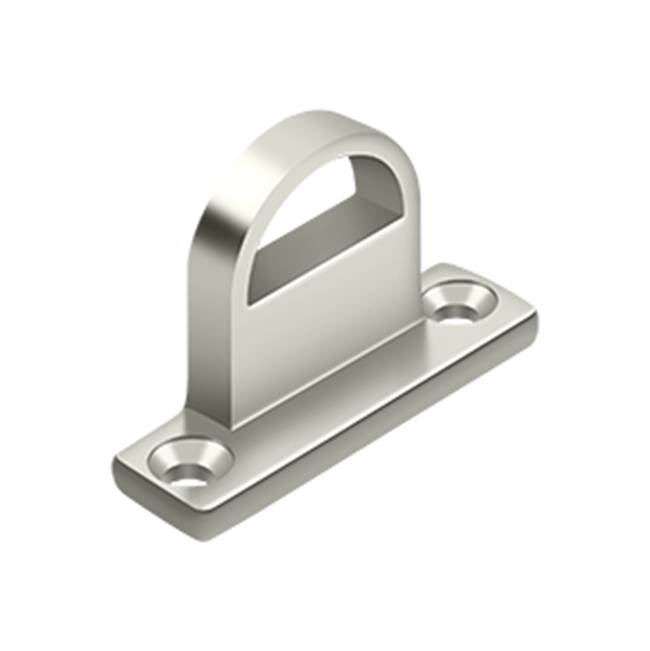 Deltana FPGHDB Offset Heavy Duty Strike for HD Bolt, Solid Brass