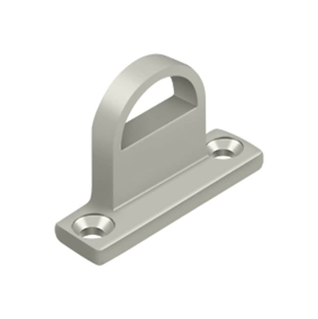 Deltana FPGHDB Offset Heavy Duty Strike for HD Bolt, Solid Brass