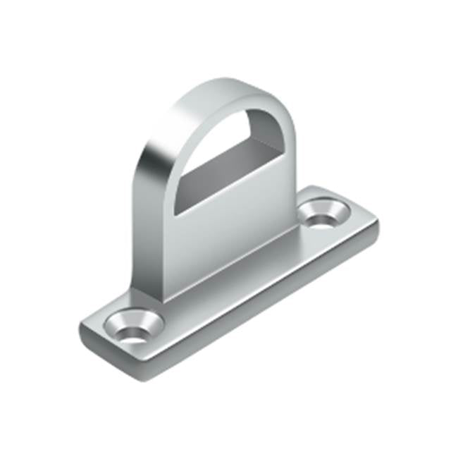 Deltana FPGHDB Offset Heavy Duty Strike for HD Bolt, Solid Brass