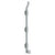 Deltana FPGM18 18 Modern Offset Surface Bolt, HD, Solid Brass