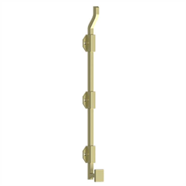 Deltana FPGM18 18 Modern Offset Surface Bolt, HD, Solid Brass