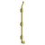 Deltana FPGM18 18 Modern Offset Surface Bolt, HD, Solid Brass