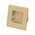 Deltana FPS234 Flush Pull, Square, HD, 2-3/4 x 2-3/4, Solid Brass