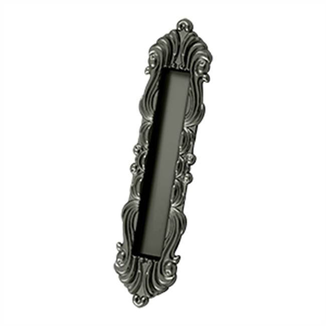 Deltana FPV10225U Flush Pull, Victorian, HD, 10 x 2-1/4 x 3/4, Solid Brass